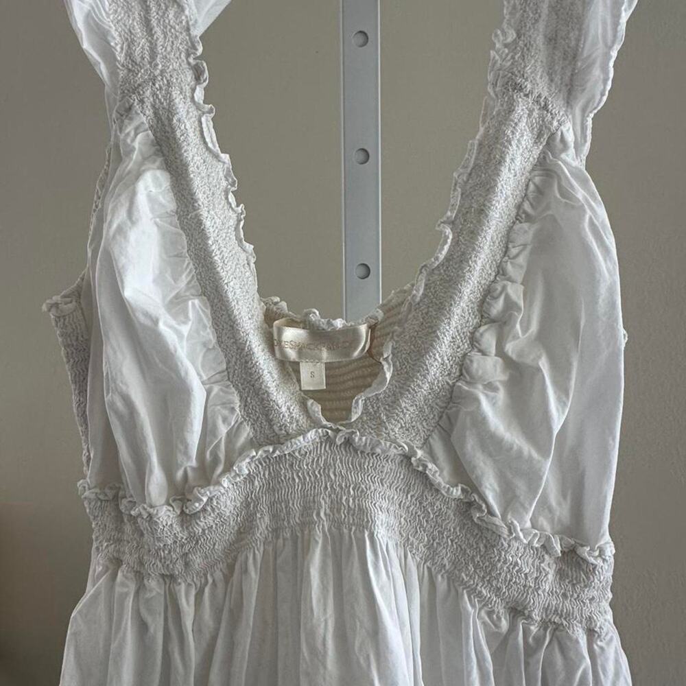 Loveshackfancy white cotton maxi dress - Picture 3 of 5